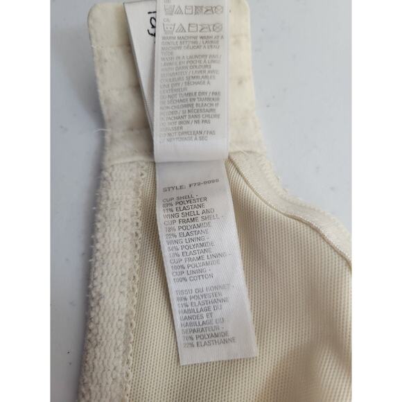 Fayreform Profile Perfect Beige Full Coverage Underwire T-Shirt Bra Size 34DD - Picture 10 of 11